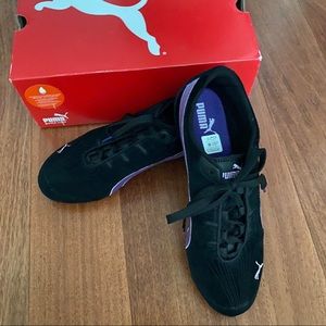 PUMA Etoile Suede Black and Violet